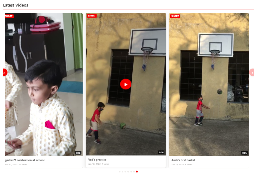 Screenshots & Media — ShortsCarousel.png